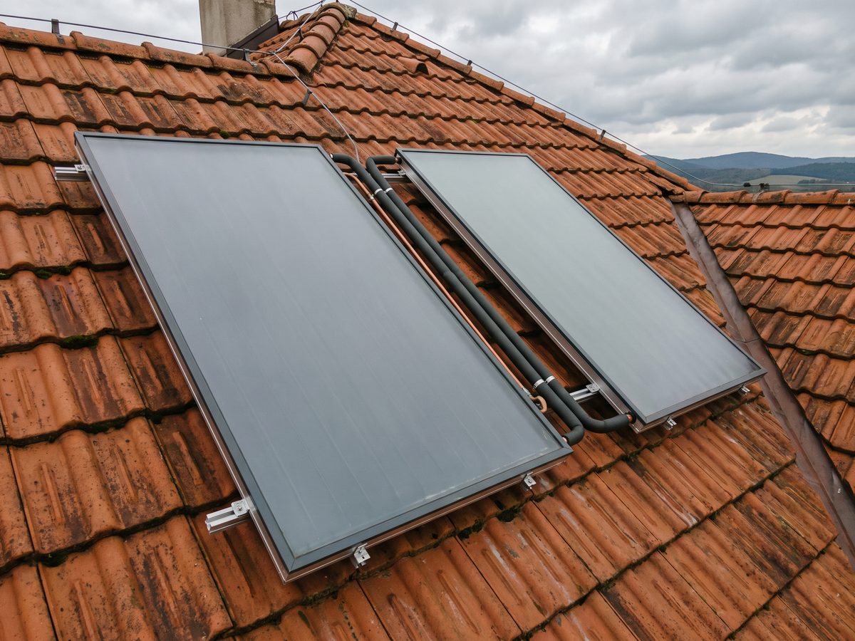 solární kolektory — Solární termické systémy